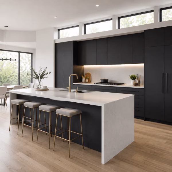 Matte Black European Cabinets - Image 16