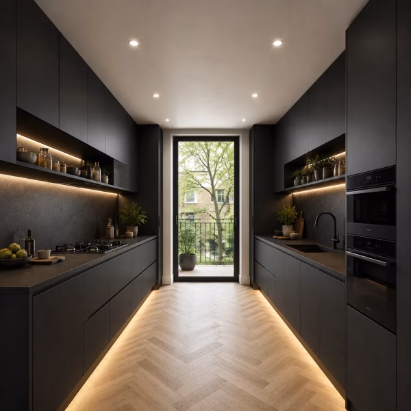 Matte Black European Cabinets - Image 11