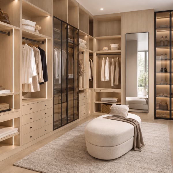 Natural Oak Closets - Image 10
