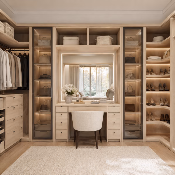 Natural Oak Closets - Image 6