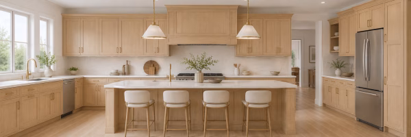 Natural Shaker Cabinets - Image 2