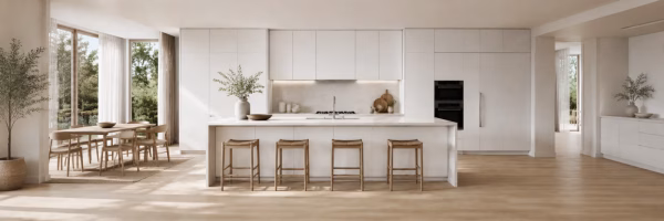 Matte White European Cabinets - Image 2