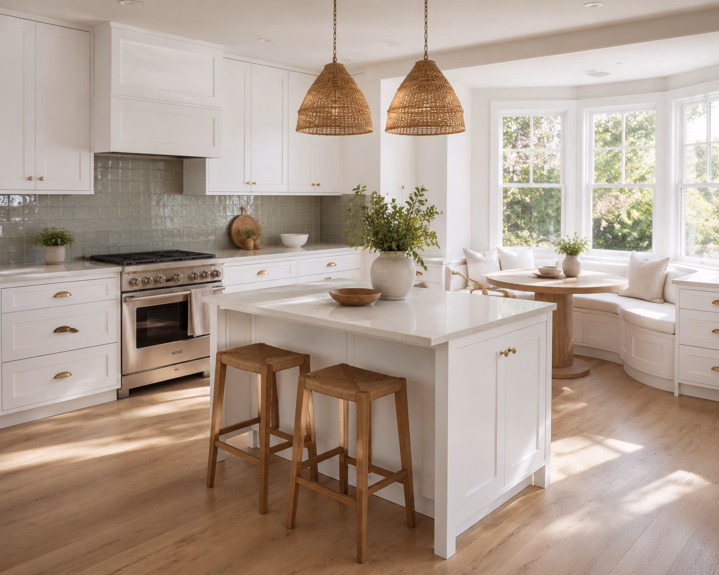White Shaker Cabinets