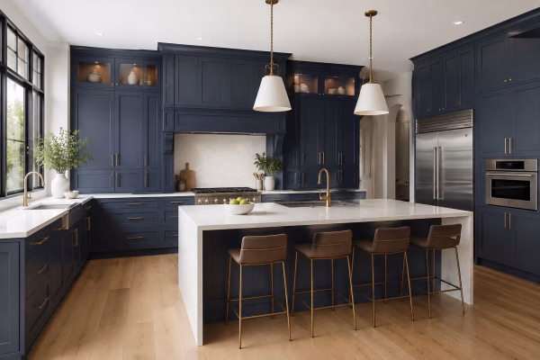 Signature Blue Shaker Cabinets - Image 10