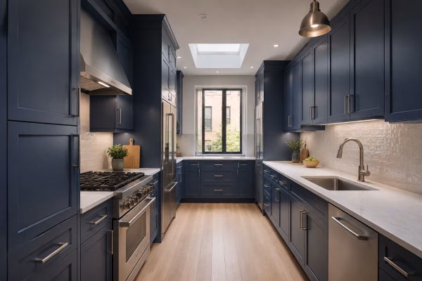 Signature Blue Shaker Cabinets - Image 7