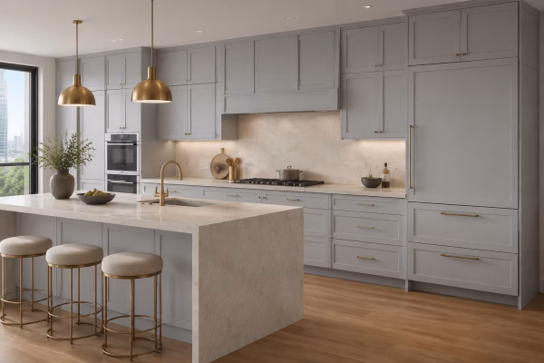 Gray Shaker Cabinets - Image 8