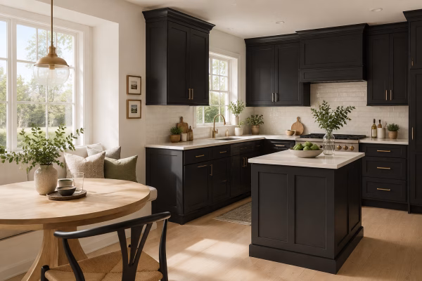 Onyx Black Shaker Cabinets - Image 9