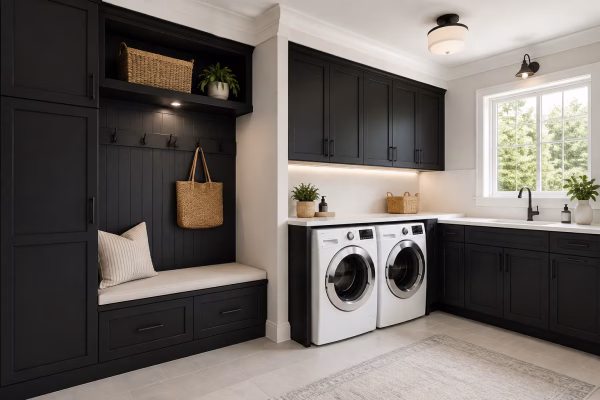 Onyx Black Shaker Cabinets - Image 10