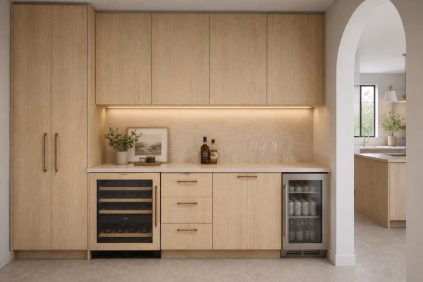 Natural Oak European Cabinets - Image 6