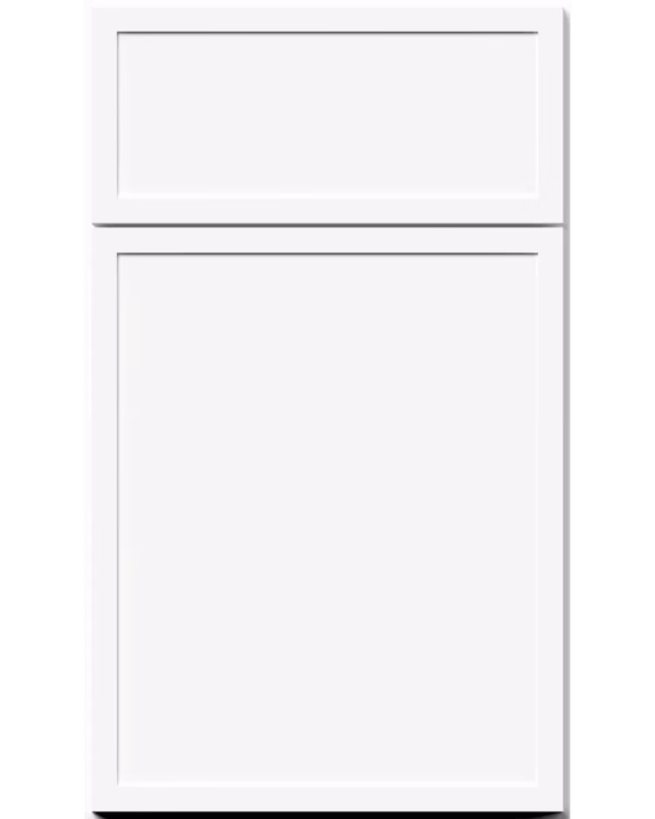 Slim Dove White Shaker Cabinets - Image 1