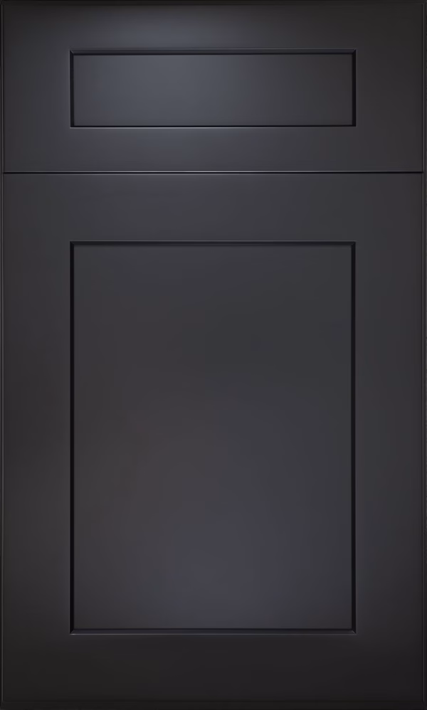 Onyx Black Shaker Cabinets - Image 1