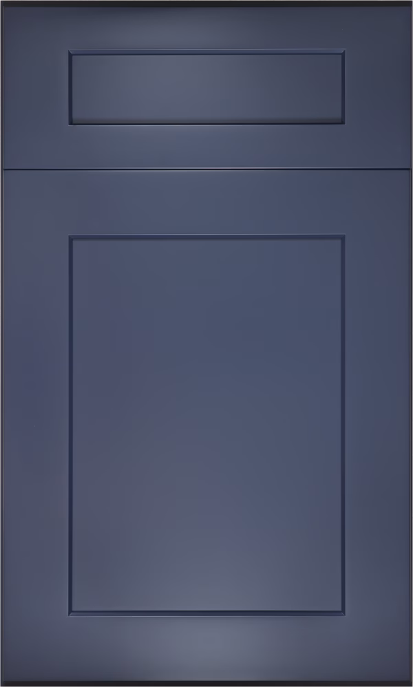 Signature Blue Shaker Cabinets - Image 1