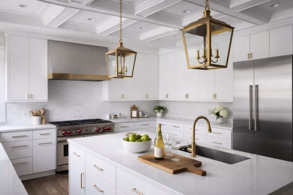 Matte White European Cabinets - Image 6