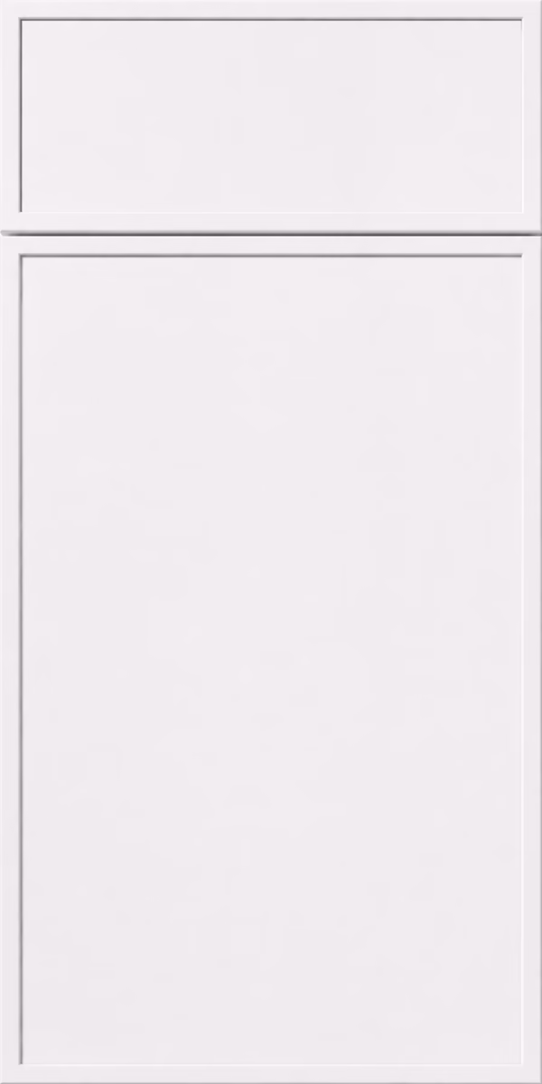 Micro white shaker cabinet door panel with drawer front for kitchen and bath