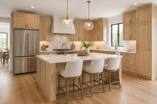 Natural Shaker Cabinets - Image 3