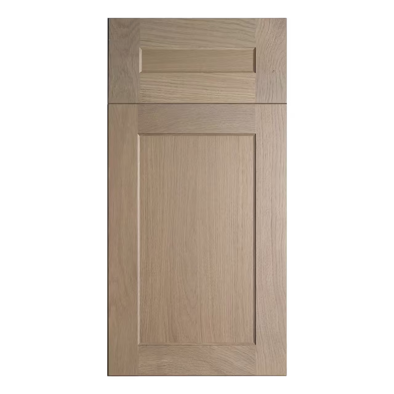 Rift Oak Shaker cabinet door panel