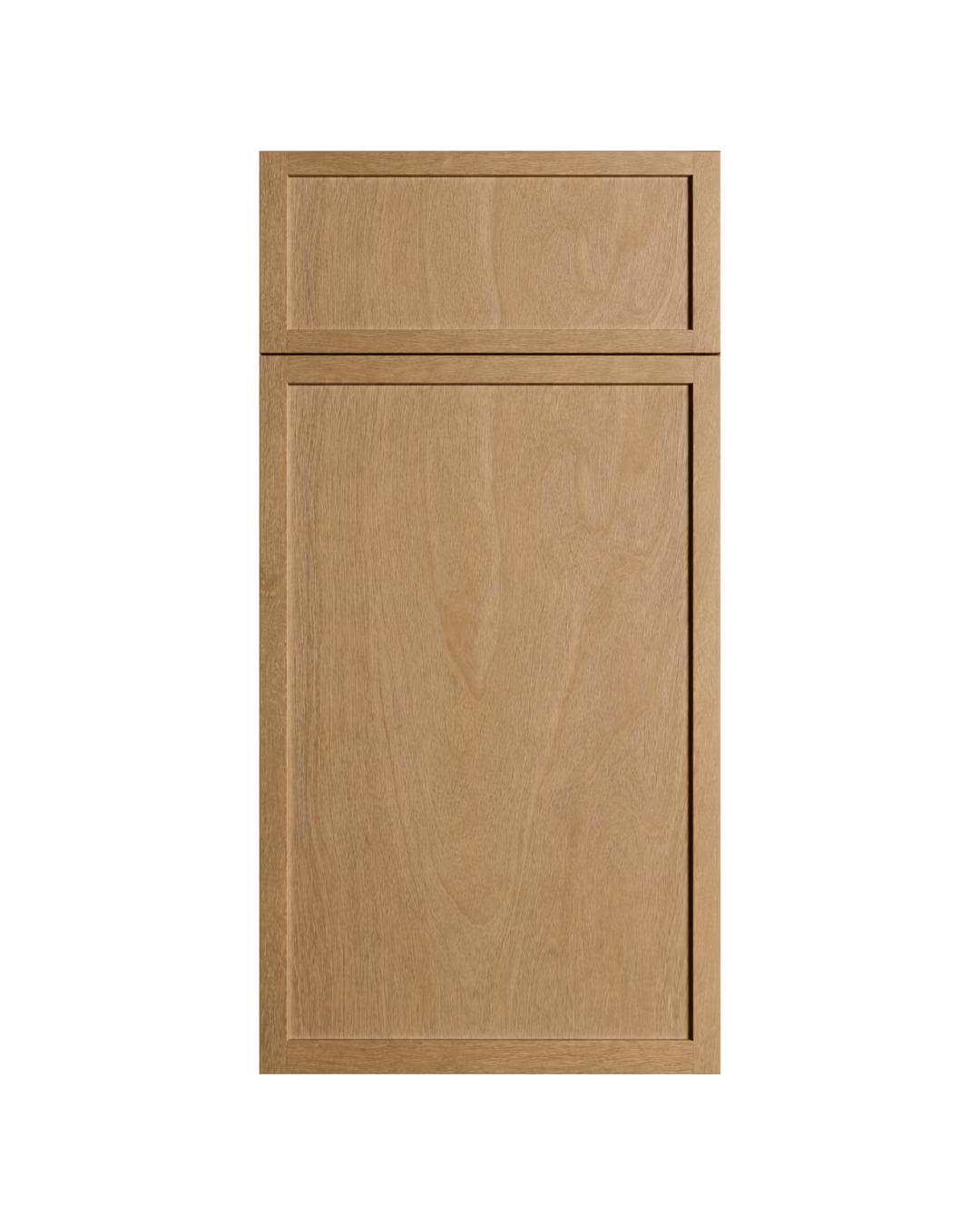 Slim Natural Shaker cabinet door and drawer front