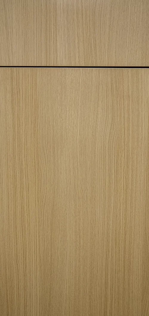 Natural oak European frameless cabinet door panel with drawer front for kitchen and bath