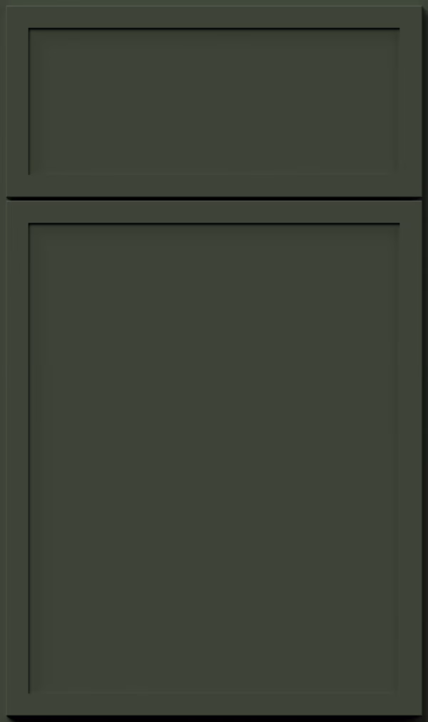 Slim Sage Green Shaker Cabinets - Image 1