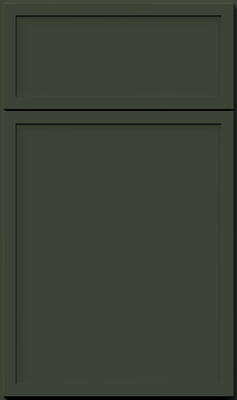 Slim Sage Green Shaker Cabinets