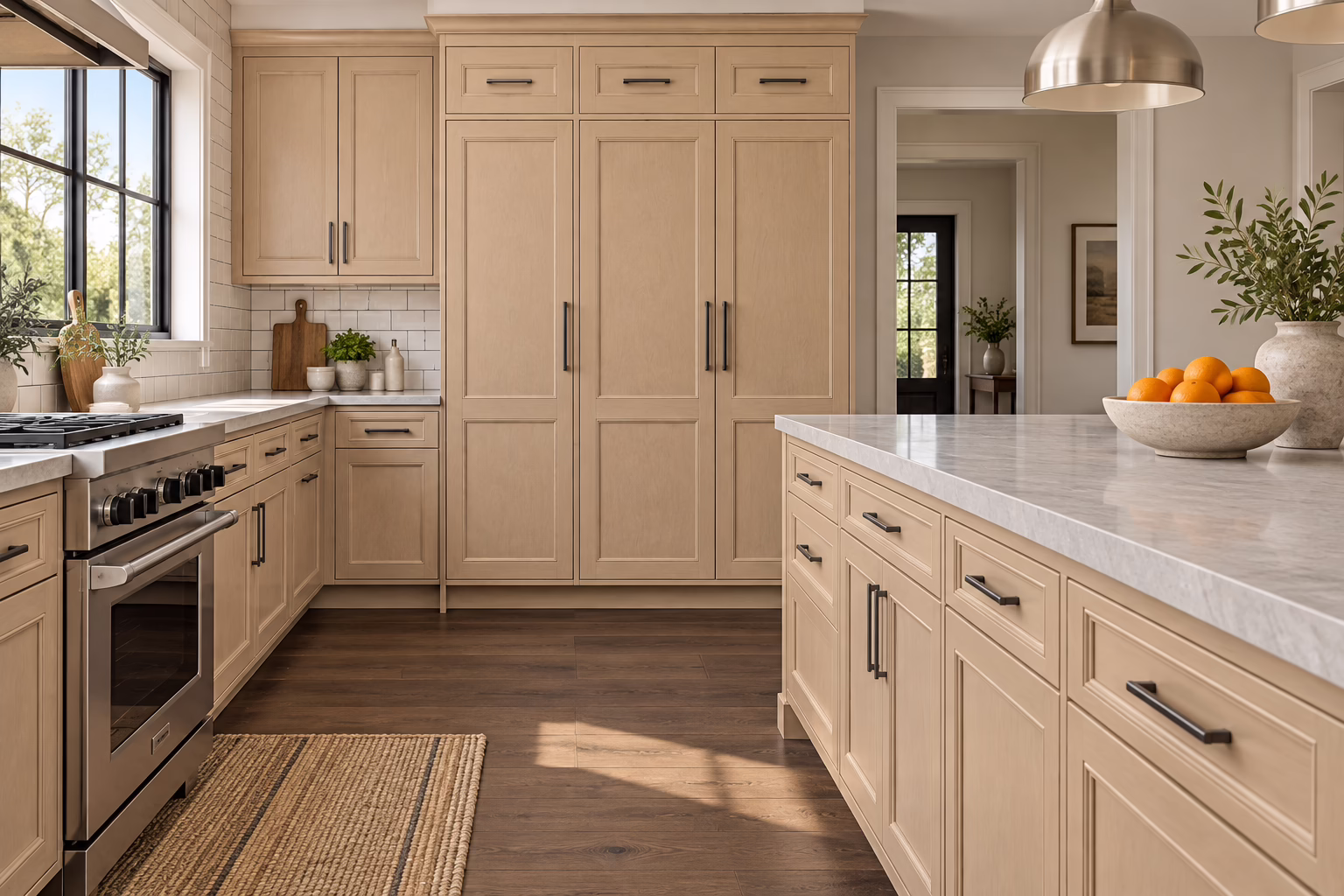 Daylit Alpine Wheat Ranch Kitchen