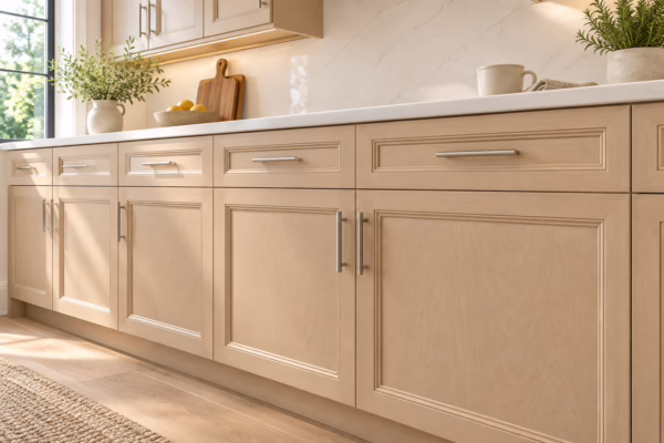 Sunlit Alpine Wheat Kitchen
